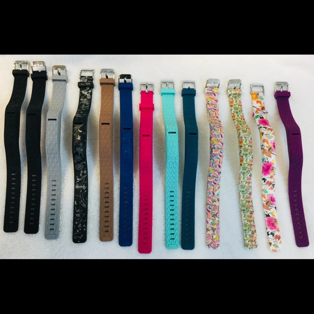 Fitbit Flex Bands - Lot of 13 Bands